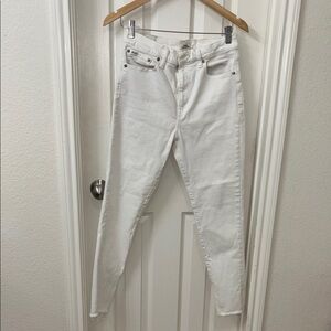 Polo by Ralph Lauren White Skinny Jeans The Tompkins skinny high Rise Ankle